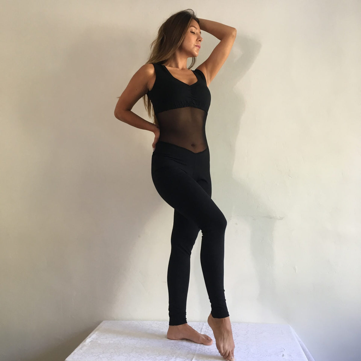 ENTERITO de lycra de algodón - S