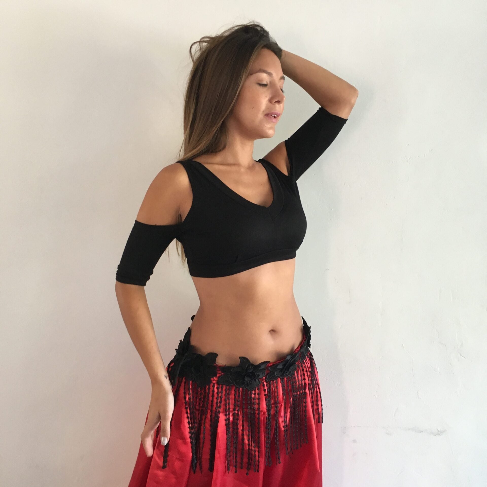 CHOLI de manga corta