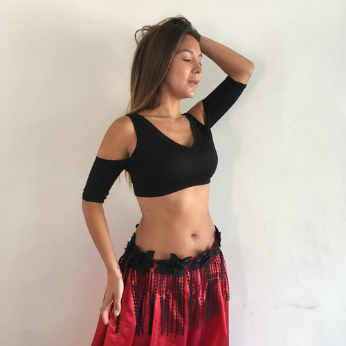 CHOLI de manga corta