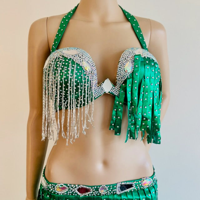 TRAJE verde brillante 1007