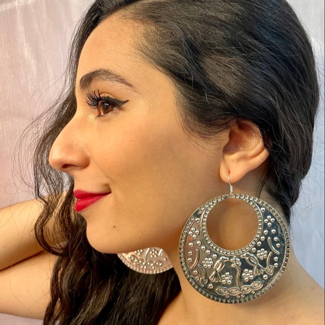 ARO HAGGALLAH plateado 7,5 cm