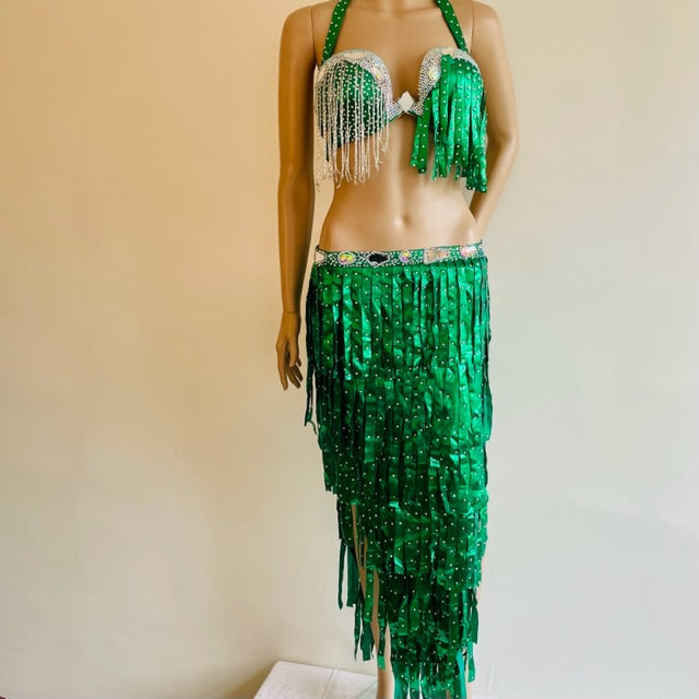 TRAJE verde brillante 1007
