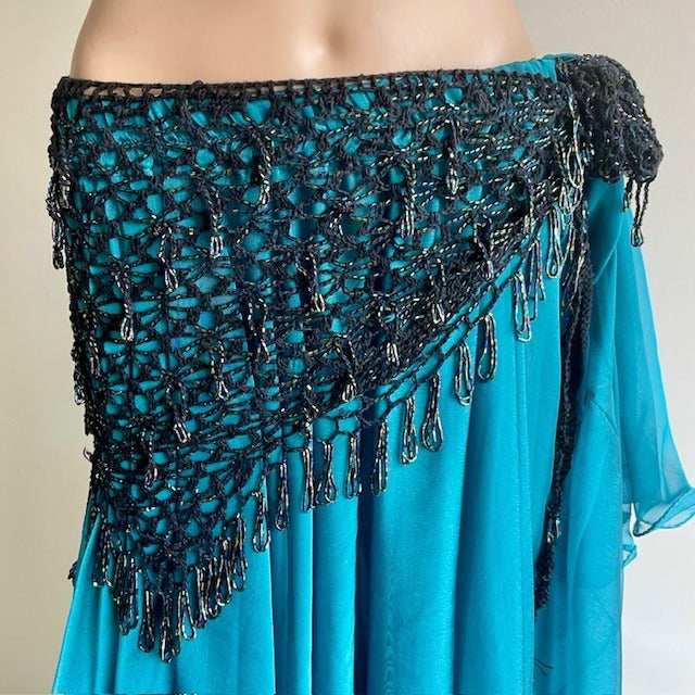 Blusa manga sisa crochet