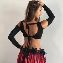 CHOLI MANGA LARGA