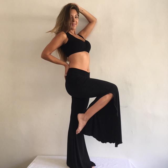 Pantalón con Tajo Lateral