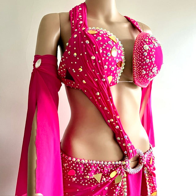 TRAJE fucsia 622