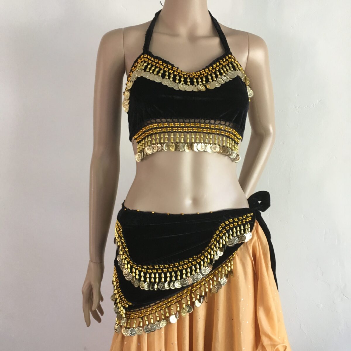 conjunto deportivo de terciopelo