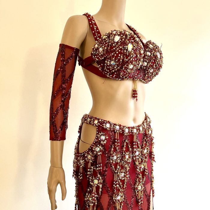 TRAJE burdeos 449 - Imagen 5