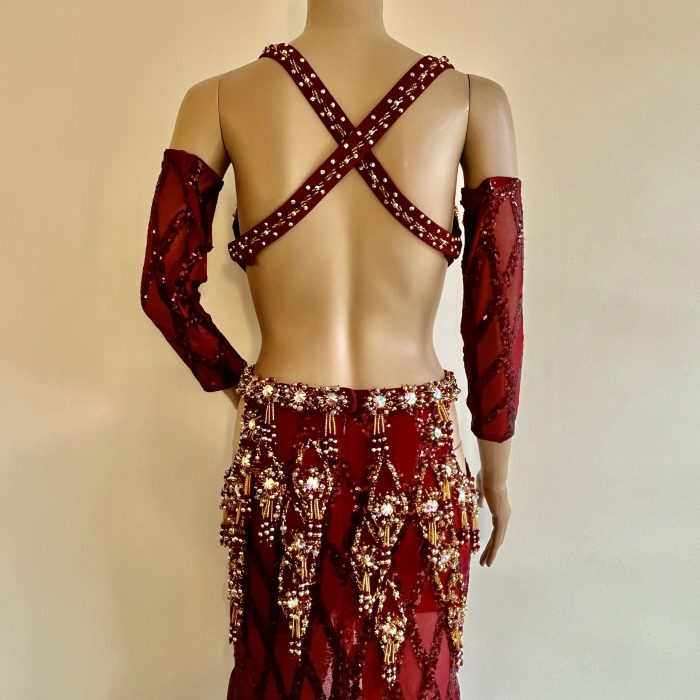 TRAJE burdeos 449 - Imagen 6