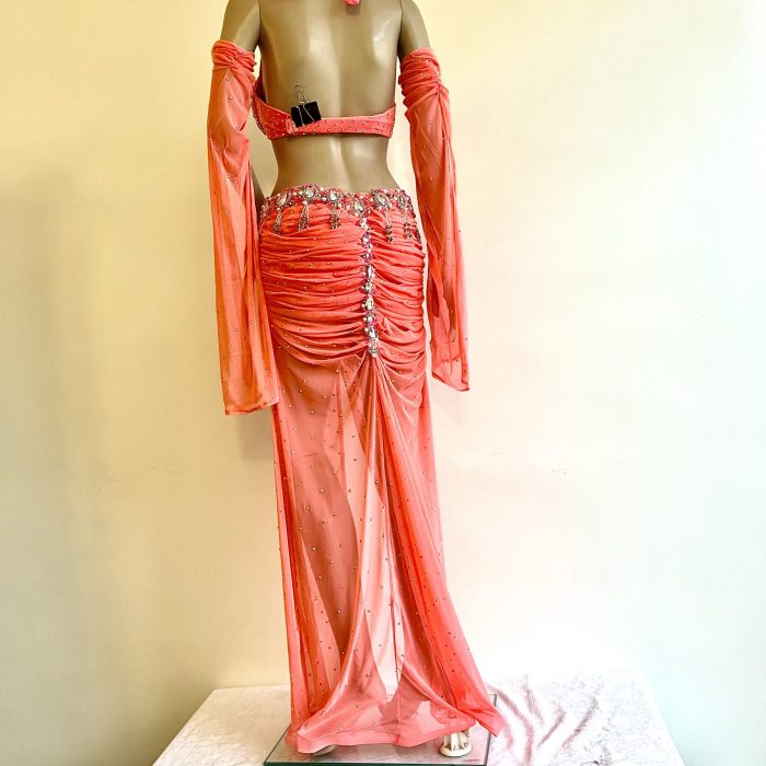 TRAJE 447 coral flúor - Imagen 5
