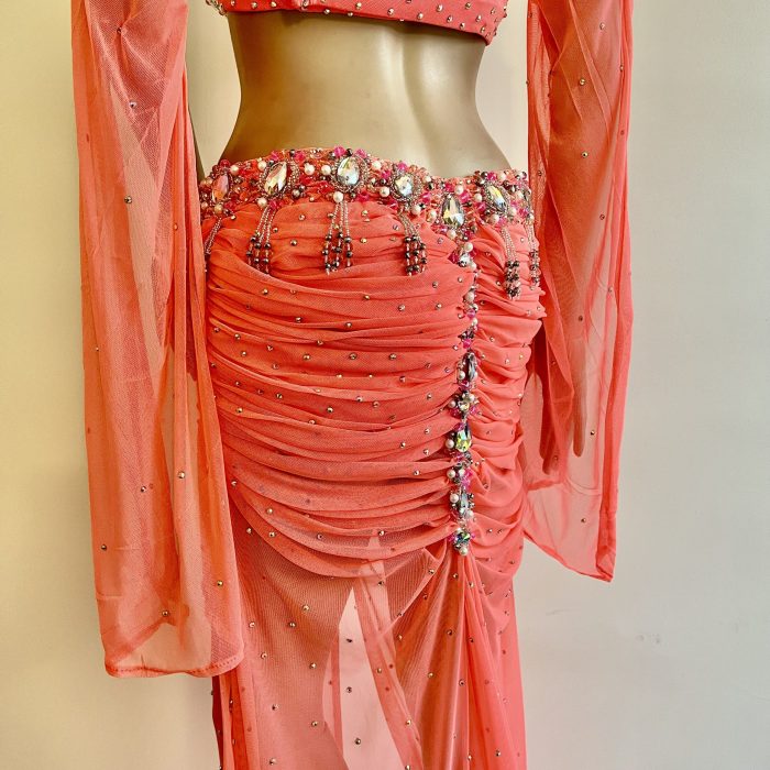 TRAJE 447 coral flúor - Imagen 4