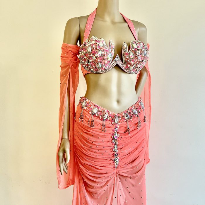 TRAJE 447 coral flúor - Imagen 3