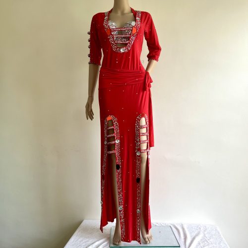 TUNICA BALADI de lycra roja