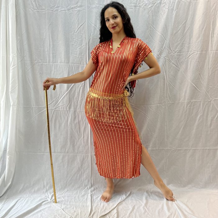 TUNICA SAIDI con monedas manga corta