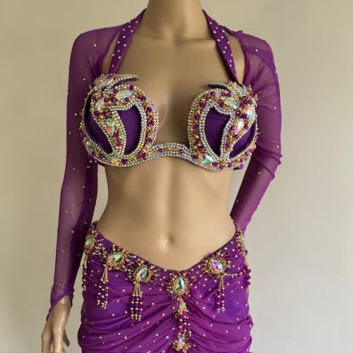 TRAJE 456 morado