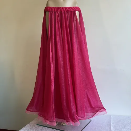 FALDA Zeina fucsia