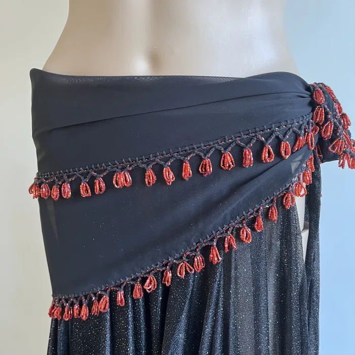 Triangular con borde de mostacilla - Imagen 10
