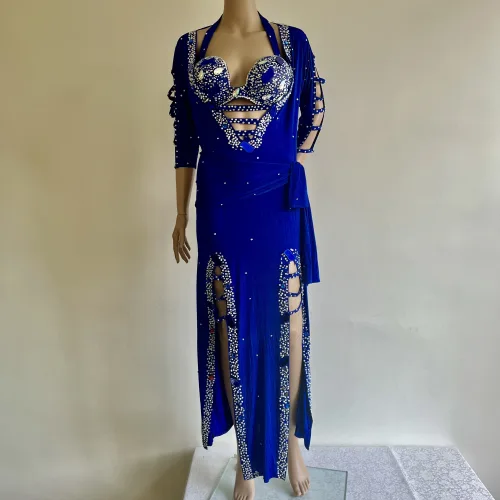 TUNICA BALADI de lycra azulino