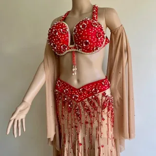 TRAJE 502 rojo/canela - Imagen 5